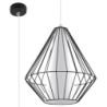 Lampa wisząca DEMI czarna SOLLUX SL.0298