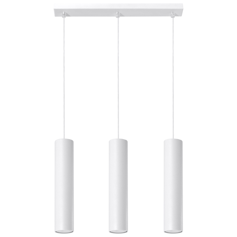 Lampa wisząca LAGOS 3L biały SOLLUX SL.0325