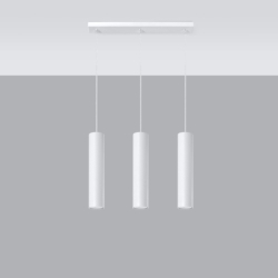 Lampa wisząca LAGOS 3L biały SOLLUX SL.0325