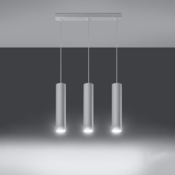 Lampa wisząca LAGOS 3L biały SOLLUX SL.0325