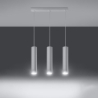 Lampa wisząca LAGOS 3L biały SOLLUX SL.0325