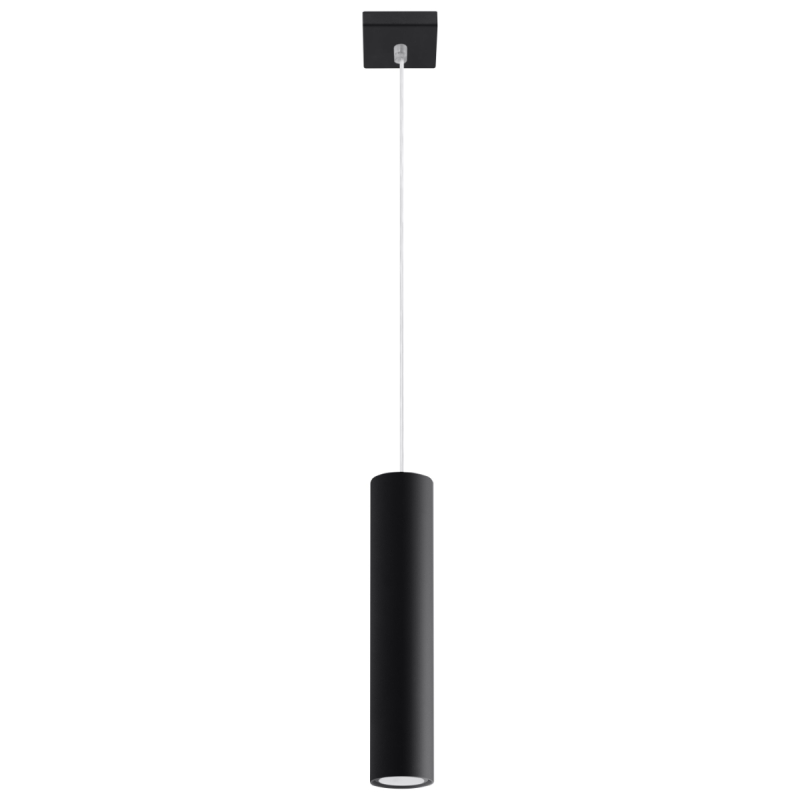 Lampa wisząca LAGOS 1 czarny SOLLUX SL.0327