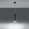 Lampa wisząca LAGOS 1 czarny SOLLUX SL.0327