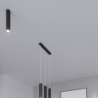 Lampa wisząca LAGOS 1 czarny SOLLUX SL.0327