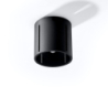 Plafon INEZ czarny SOLLUX SL.0356