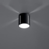 Plafon INEZ czarny SOLLUX SL.0356
