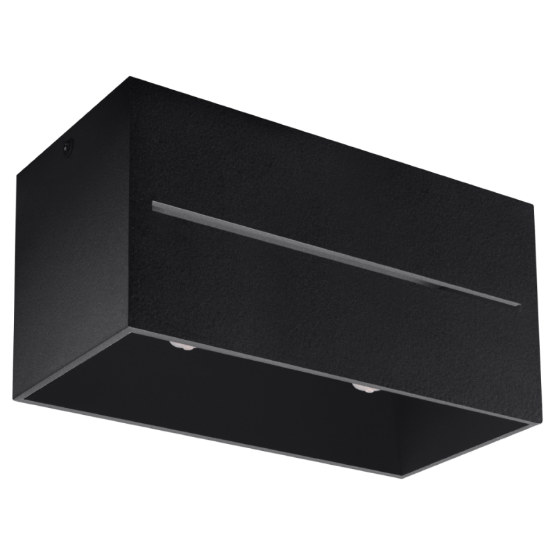 Plafon LOBO MAXI czarny SOLLUX SL.0384