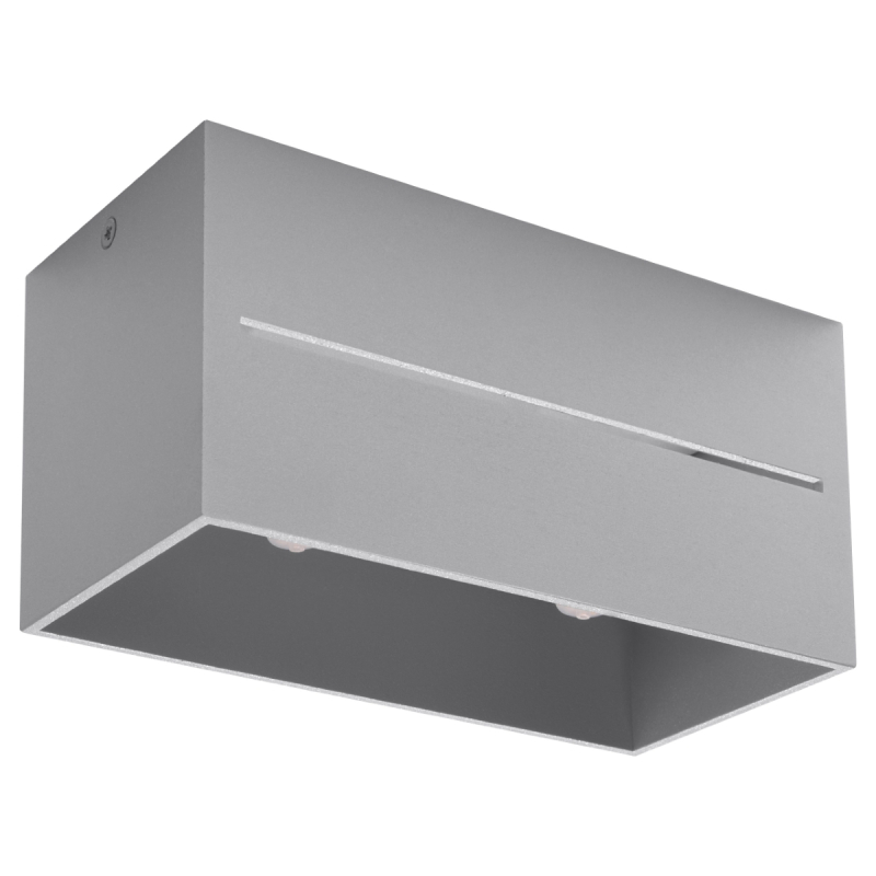 Plafon LOBO MAXI szary SOLLUX SL.0385