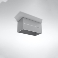 Plafon LOBO MAXI szary SOLLUX SL.0385