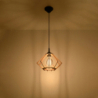 Lampa wisząca POMPELMO naturalne drewno SOLLUX SL.0393