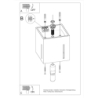 Plafon PIXAR szary SOLLUX SL.0399