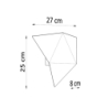 Kinkiet SOLIDO czarny SOLLUX SL.0421
