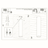 Plafon LAGOS 30 czarny SOLLUX SL.0436