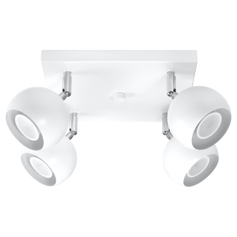 Plafon OCULARE 4 biały SOLLUX SL.0440