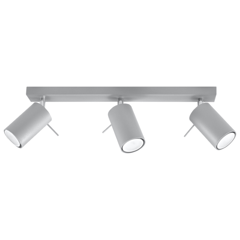 Plafon RING 3 szary SOLLUX SL.0451