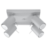 Plafon RING 4 szary SOLLUX SL.0452