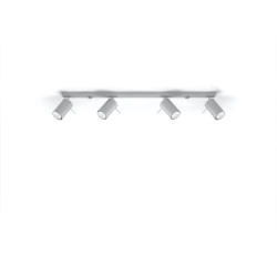 Plafon RING 4L szary SOLLUX SL.0453