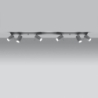 Plafon RING 6L szary SOLLUX SL.0454