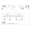 Plafon MERIDA 4L czarny SOLLUX SL.0459