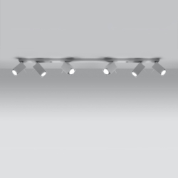 Plafon MERIDA 6L biały SOLLUX SL.0464