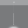 Lampa wisząca PASTELO 1 biała SOLLUX SL.0465