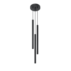 Lampa wisząca PASTELO 3P czarna SOLLUX SL.0471