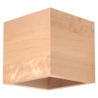 Kinkiet QUAD naturalne drewno SOLLUX SL.0491