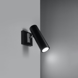 Kinkiet DIREZIONE czarny SOLLUX SL.0498