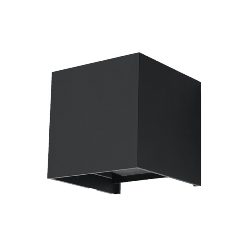 Kinkiet LUCA czarny LED IP54 SOLLUX SL.0545