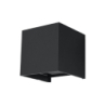Kinkiet LUCA czarny LED IP54 SOLLUX SL.0545