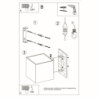 Kinkiet QUAD 1 antracyt SOLLUX SL.0565
