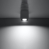 Plafon QUAD 1 antracyt SOLLUX SL.0567
