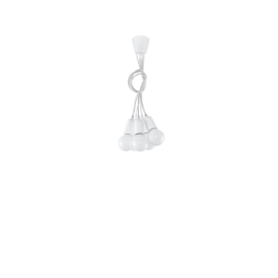 Lampa wisząca DIEGO 5 biała SOLLUX SL.0571
