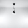 Lampa wisząca DIEGO 3 czarna SOLLUX SL.0573