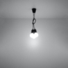 Lampa wisząca DIEGO 3 czarna SOLLUX SL.0573
