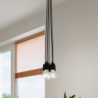 Lampa wisząca DIEGO 3 czarna SOLLUX SL.0573