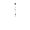 Lampa wisząca DIEGO 1 szara SOLLUX SL.0575