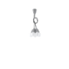 Lampa wisząca DIEGO 5 szara SOLLUX SL.0577