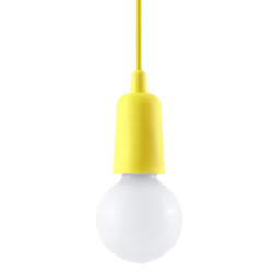 Lampa wisząca DIEGO 1 żółta...