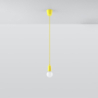 Lampa wisząca DIEGO 1 żółta SOLLUX SL.0578