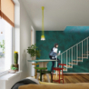 Lampa wisząca DIEGO 1 żółta SOLLUX SL.0578
