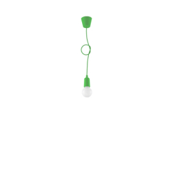 Lampa wisząca DIEGO 1 zielony SOLLUX SL.0581