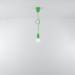 Lampa wisząca DIEGO 1 zielony SOLLUX SL.0581