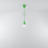 Lampa wisząca DIEGO 1 zielony SOLLUX SL.0581