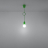 Lampa wisząca DIEGO 1 zielony SOLLUX SL.0581