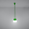 Lampa wisząca DIEGO 3 zielony SOLLUX SL.0582