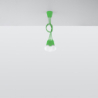 Lampa wisząca DIEGO 3 zielony SOLLUX SL.0582