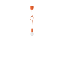 Lampa wisząca DIEGO 1 pomarańczowy SOLLUX SL.0584