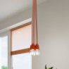 Lampa wisząca DIEGO 1 pomarańczowy SOLLUX SL.0584
