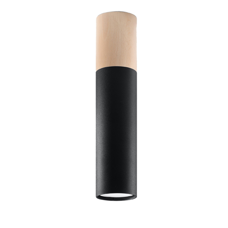 Plafon PABLO czarny SOLLUX SL.0635